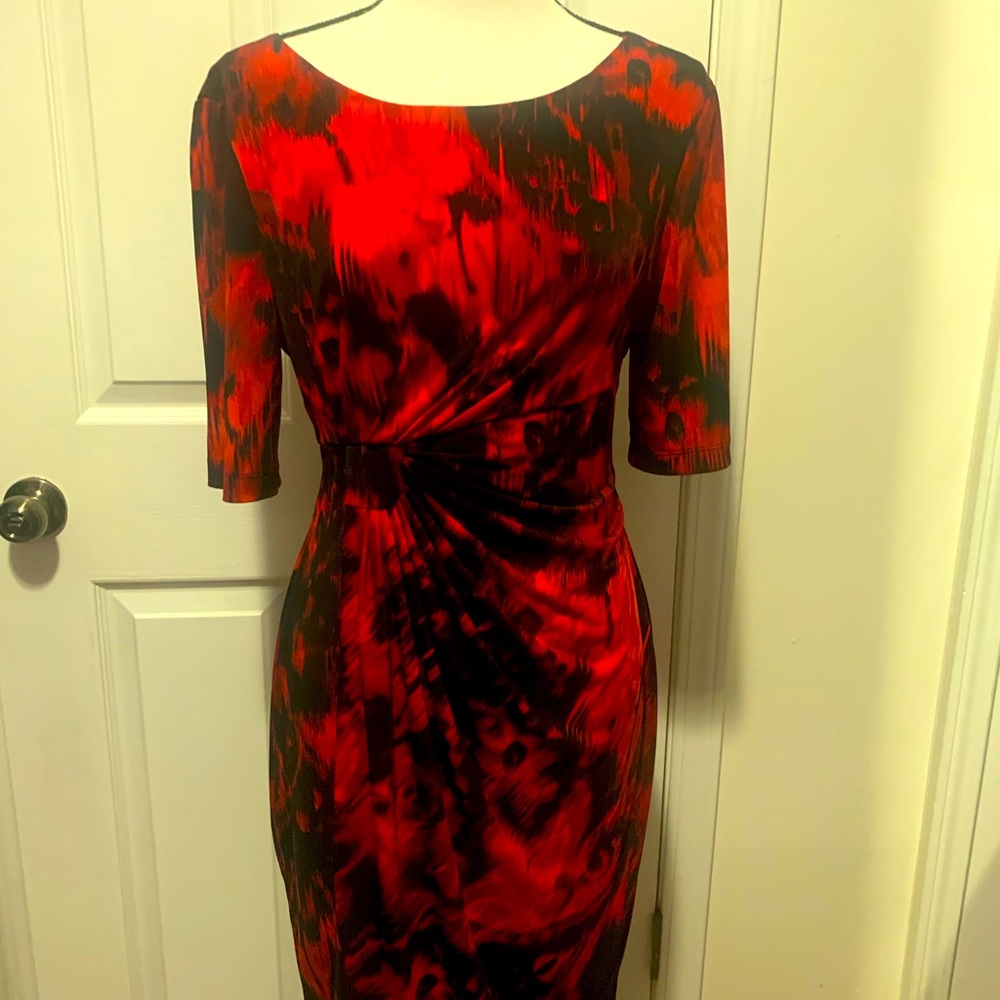 Connected faux Wrap Dress